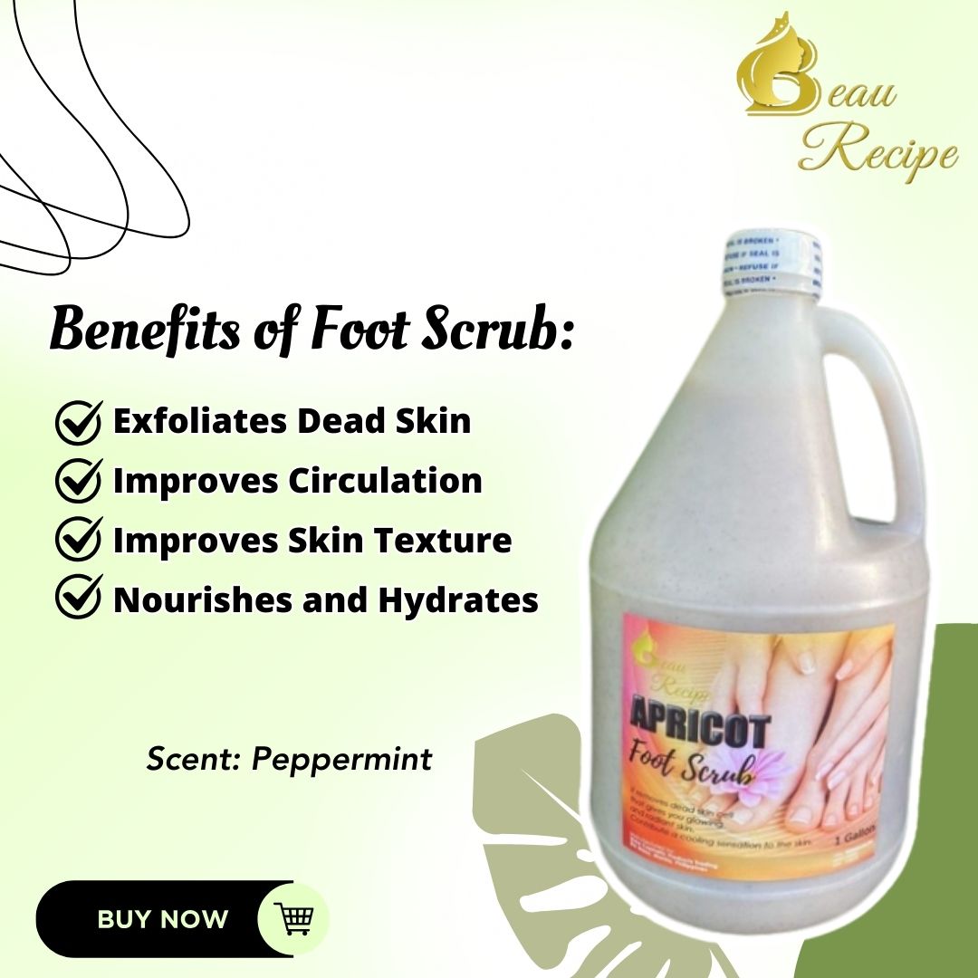 APRICOT FOOT SCRUB Gallon