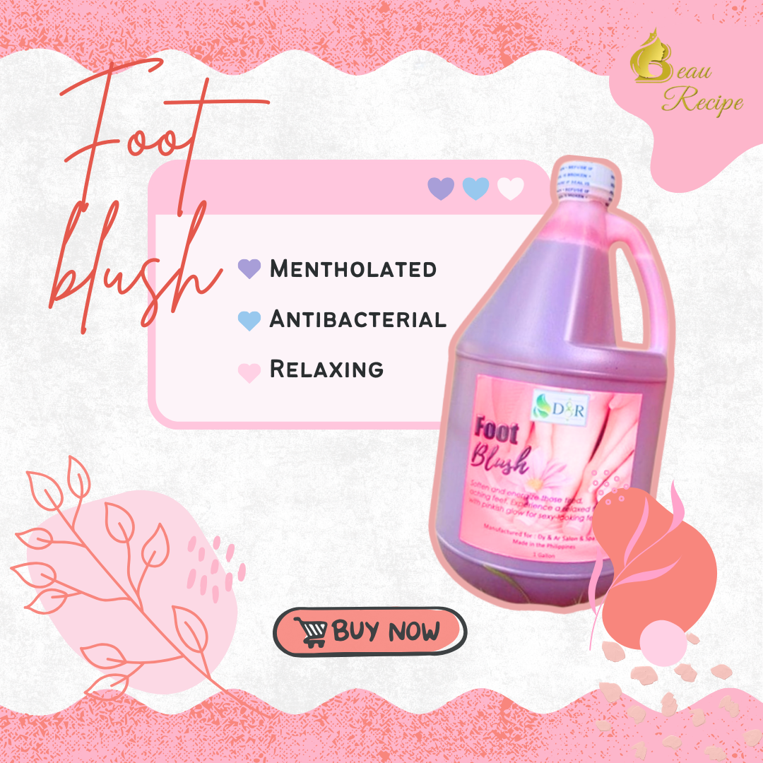 Foot Blush Gallon-Peppermint Scent