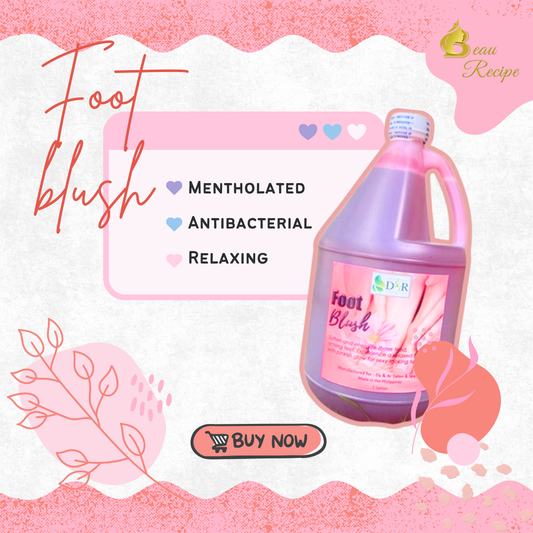Foot Blush Gallon-Peppermint Scent