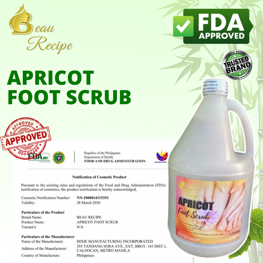 APRICOT FOOT SCRUB Gallon
