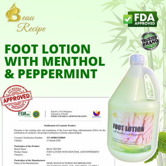 FOOT LOTION PEPPERMINT Gallon