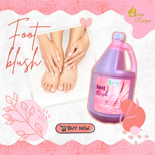 Foot Blush Gallon-Peppermint Scent