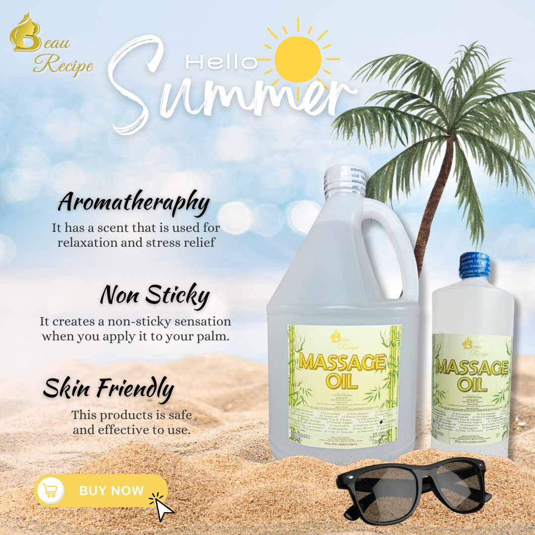 Massage Oil-Spa Aroma-Gallon and Liter