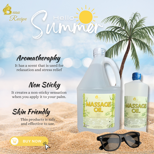 Massage Oil-Spa Aroma-Gallon and Liter